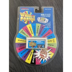 Tiger 1999 Wheel of Fortune Game Cartridge #4 Electronic Handheld New in Package